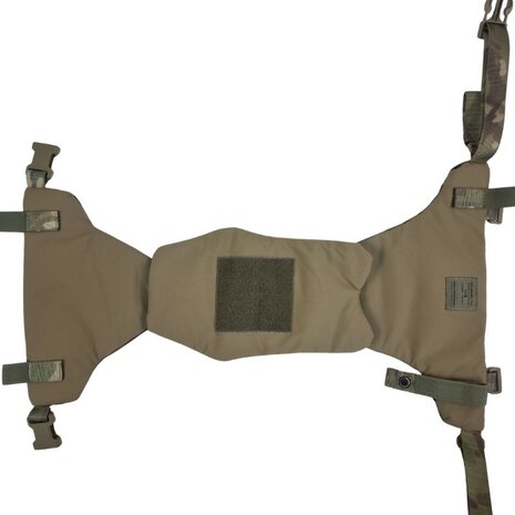 British Virtus Body Armor Tier 2 Beckenschutz mit soft armour fillers