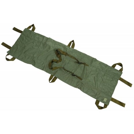 KL landmacht  gewonden transportzeil / brancard lightweight, legergroen