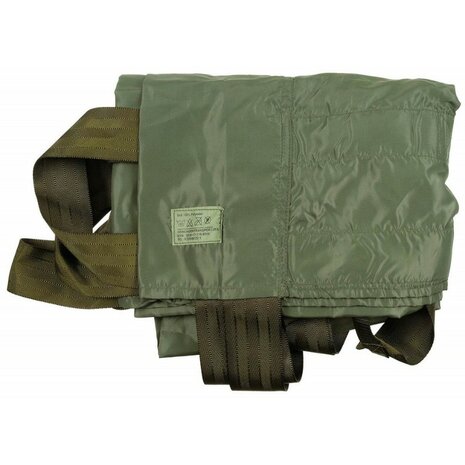 KL landmacht  gewonden transportzeil / brancard lightweight, legergroen