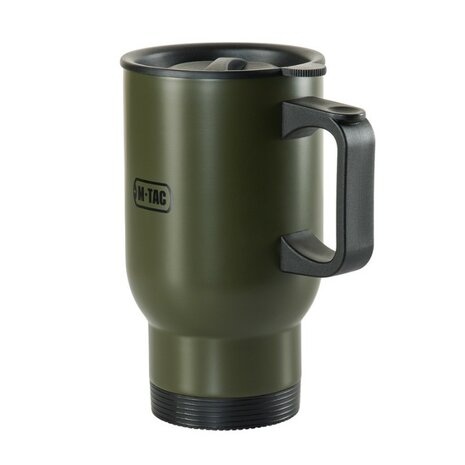 M-Tac mug isotherme avec couvercle 450 ml, vert olive