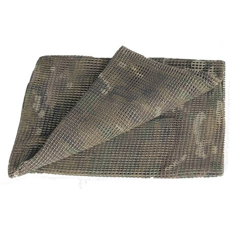 M-Tac multifunctionele netsjaal  / sniper sjaal, 180 x 80 cm, BTP Multicam