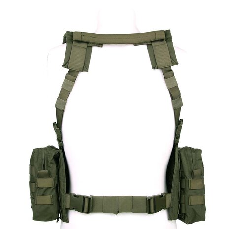 101 Inc Chest rig Operator LQ14121 Molle, oliv grün