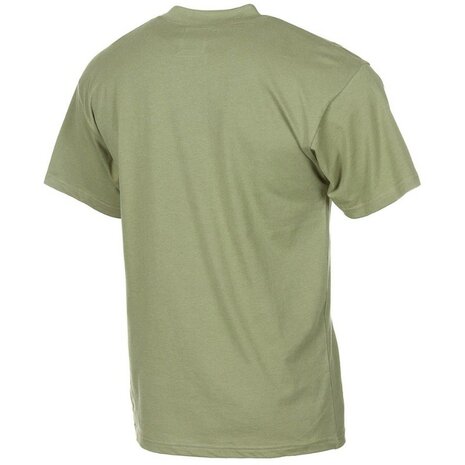 Tsjechische leger T-shirt, Light-olive, katoen