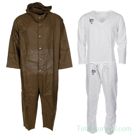 CZ/SK OPCH-70 NBC rubber coverall, Hazmat, legergroen