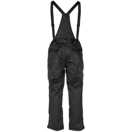 MFH thermische overbroek Polar met suspenders, zwart