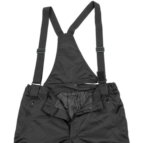 MFH thermische overbroek Polar met suspenders, zwart
