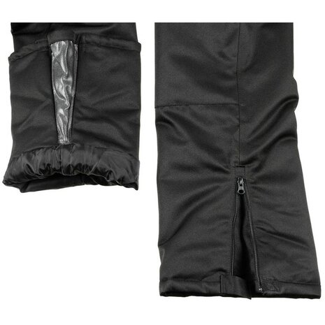 MFH thermische overbroek Polar met suspenders, zwart