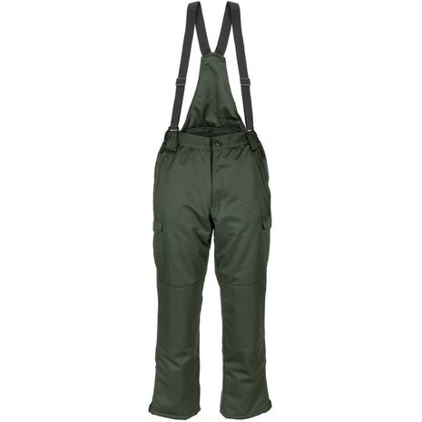 MFH thermische overbroek Polar met suspenders, legergroen