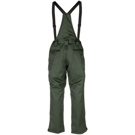 MFH thermische overbroek Polar met suspenders, legergroen