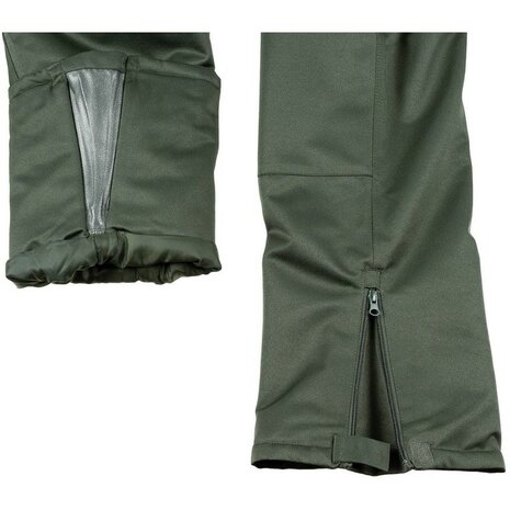 MFH thermische overbroek Polar met suspenders, legergroen