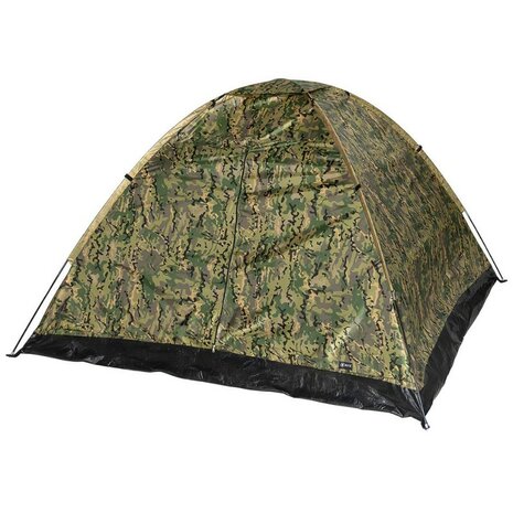 MFH Monodom Zelt mit Bodenplane, 3 Personen, OC Multicam