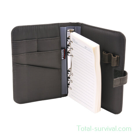 Fosco Polyester-Notizbuch Outdoor klein, oliv grün