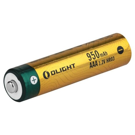 Olight Rechargeable AAA Batteries, Set of 12