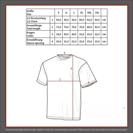 MFH US T-Shirt, short sleeve 170 g/m², Oostenrijkse 03 camo