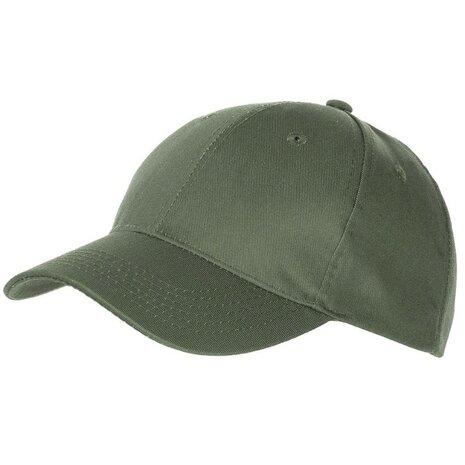 MFH US Baseball cap, legergroen, verstelbaar