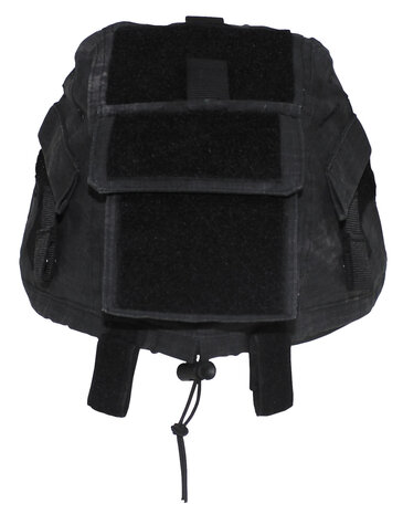 MFH tactical helmhoes Ripstop met tassen en velcro montage, universeel, HDT camo LE