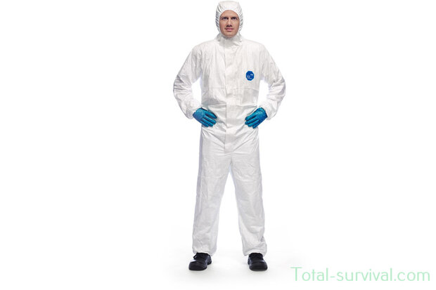 Dupont Tyvek Classic Xpert Disposable Overall Type 5/6 Wit