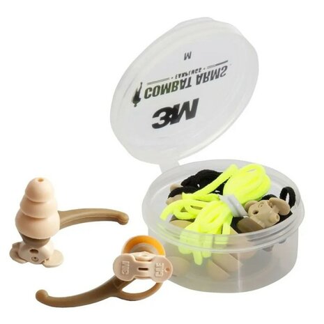 3M Peltor CAE 4.1 Combat Arms Earplugs gehoorbescherming / oordopjes voor hergebruik met koord 
