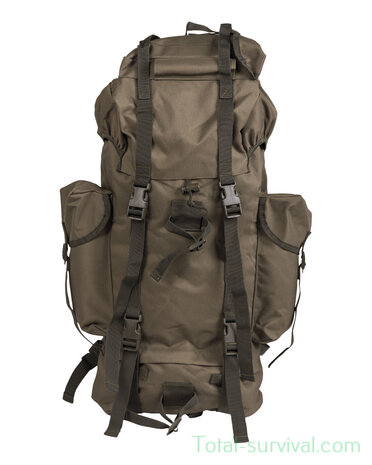 Mil-tec Bundeswehr Combat-rugzak, 65l, groot, OD groen