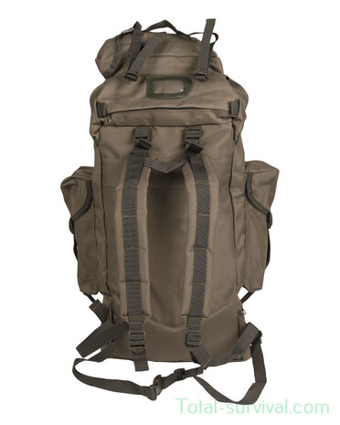 Mil-tec Bundeswehr Combat-rugzak, 65l, groot, OD groen