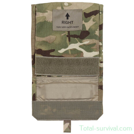Britse leger side plate carrier / zijtas, Virtus rechts, MTP multicam