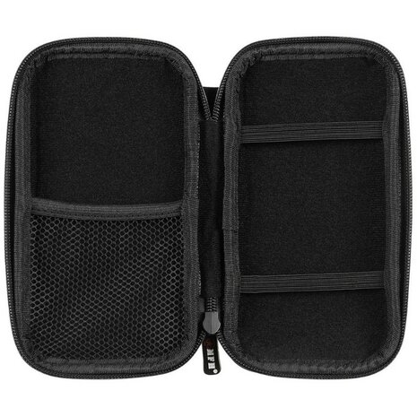 MFH hardshell case compact met velcro strips, zwart