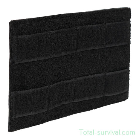 101 Inc MOLLE patch adapter hook + loop big, zwart
