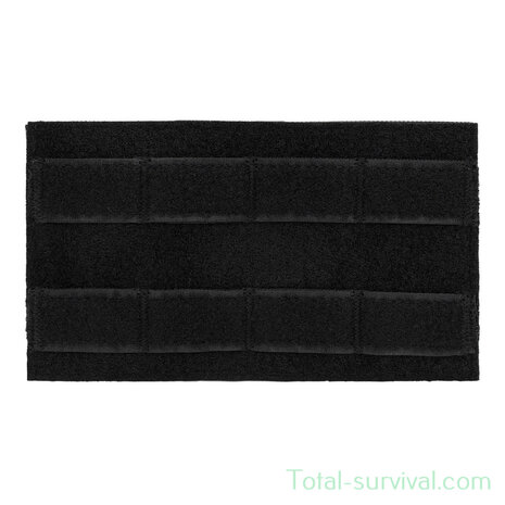 101 Inc MOLLE patch adapter hook + loop big, zwart