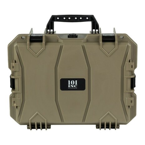 101 Inc ForceGear Opbergkoffer groot, kunststof, afsluitbaar, olijfgroen