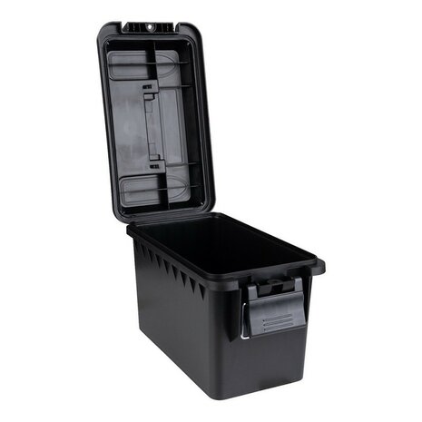 Fosco kunststof munitie box .50 Cal, zwart