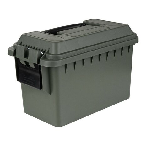 Fosco kunststof munitie box .50 Cal, legergroen