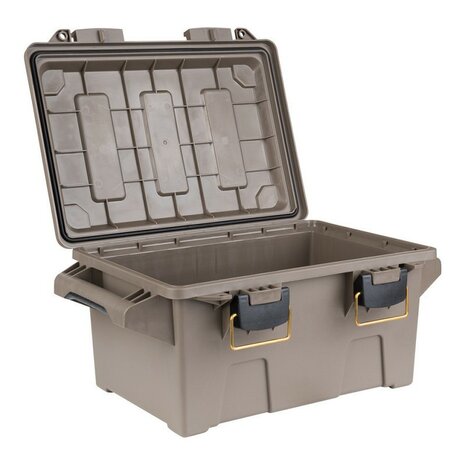 Fosco kunststof Munitie/utility box compact, dark coyote