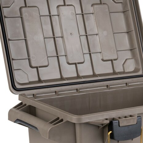 Fosco kunststof Munitie/utility box compact, dark coyote