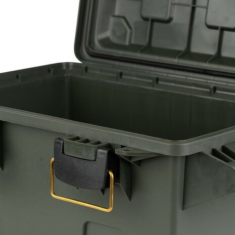 Fosco kunststof Munitie/utility box compact, legergroen
