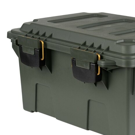 Fosco kunststof Munitie/utility box compact, legergroen