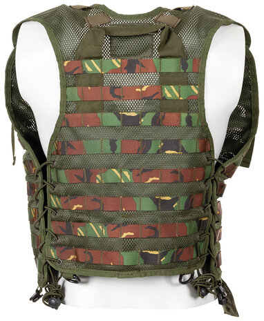 Niederländische Armee taktische Lastweste, Molle, woodland DPM