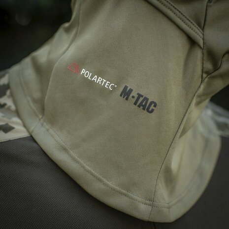 M-Tac tactical covert Balaclava / Bivakmuts 1-gaats, Polartec, light olive