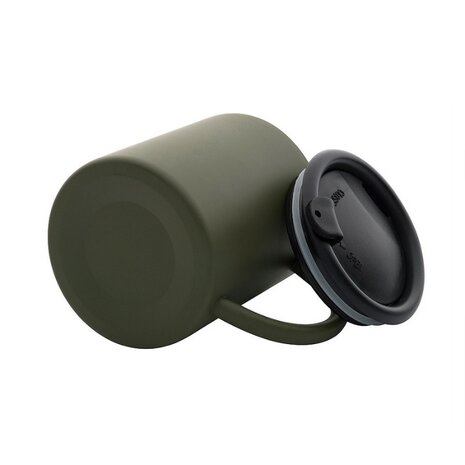 M-Tac thermo mok met deksel 280 ml, legergroen