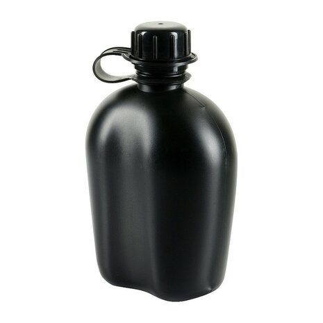 M-Tac US Veldfles 1L zwart, BPA vrij