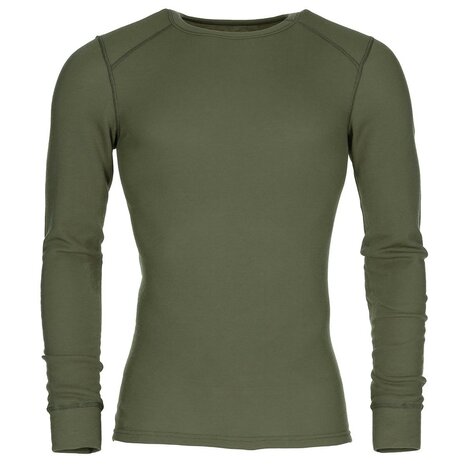 Odlo thermal longsleeve undershirt, unisex, Midlayer, OD green
