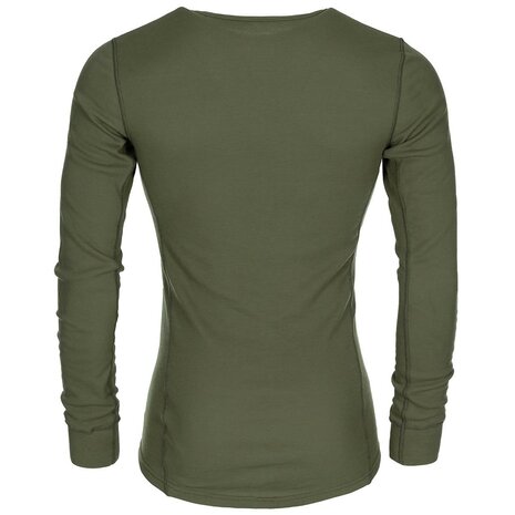 Odlo thermal longsleeve undershirt, unisex, Midlayer, OD green