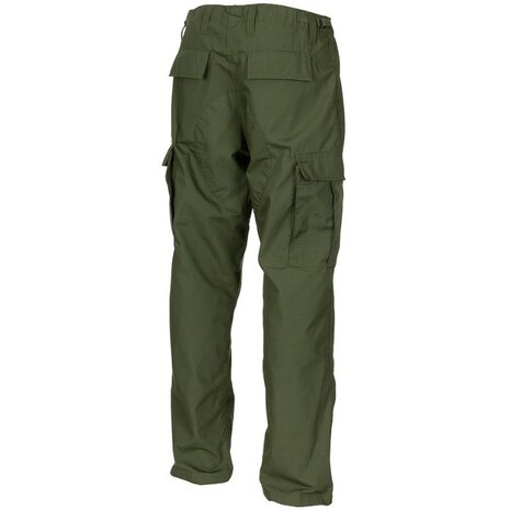 MFH US Kampfhose, BDU, Rip Stop, oliv grün