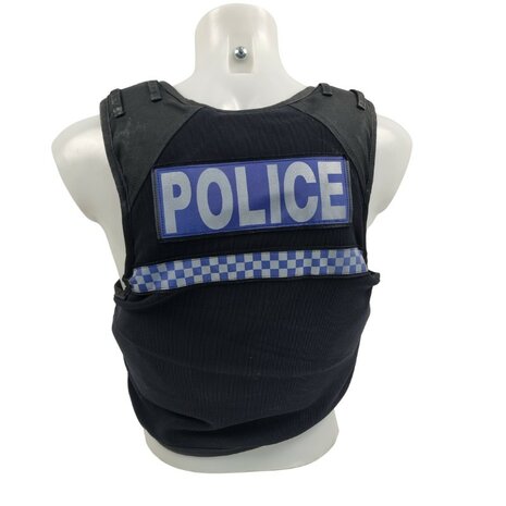Aegis soft armour body vest ballistisch klasse HG1A+KR2+SP2, zwart