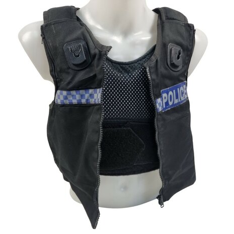 Aegis soft armour body vest ballistisch klasse HG1A+KR2+SP2, zwart