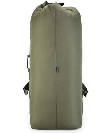 Sac polochon / kit sac à dos Kombat tactical 115L, vert olive
