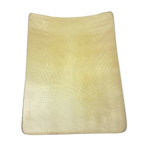 Italiaanse Kevlar body armour plaat, Rugdeel