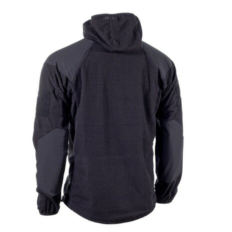 AB veste polaire tactique à capuche Delta, noire