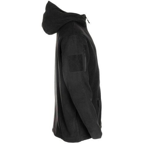 MFH tactische fleecejas, zwart