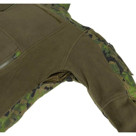 MFH Combat Fleece jas, Rip stop, M05 camo
