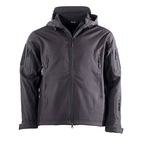 AB Delta softshell jas ademend, wind- en waterdicht, zwart